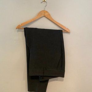 Ann Taylor Wool Cropped Slacks - Dark Grey - 14